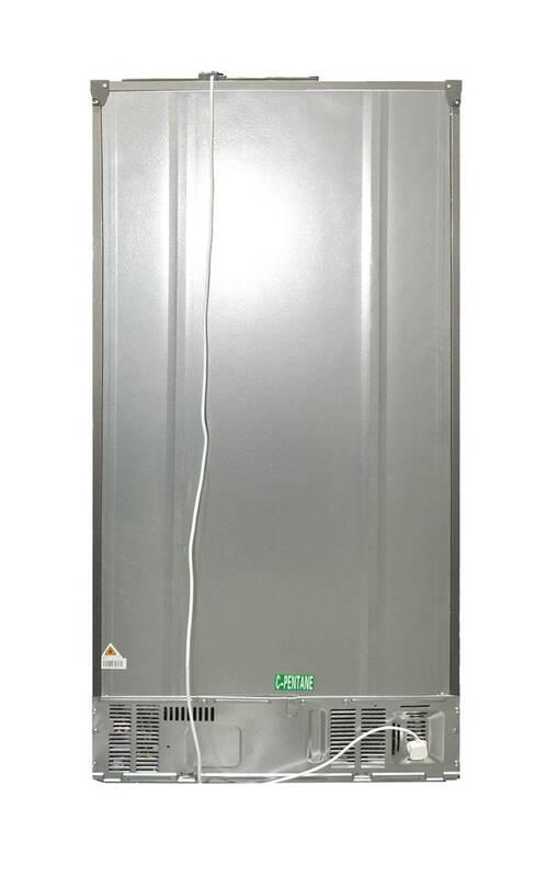 Americká lednice Hoover HSF818EXWD nerez