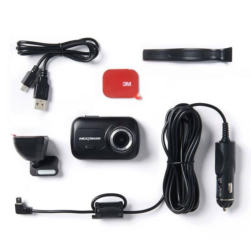 Autokamera Nextbase Dash Cam 122 černá, Autokamera, Nextbase, Dash, Cam, 122, černá