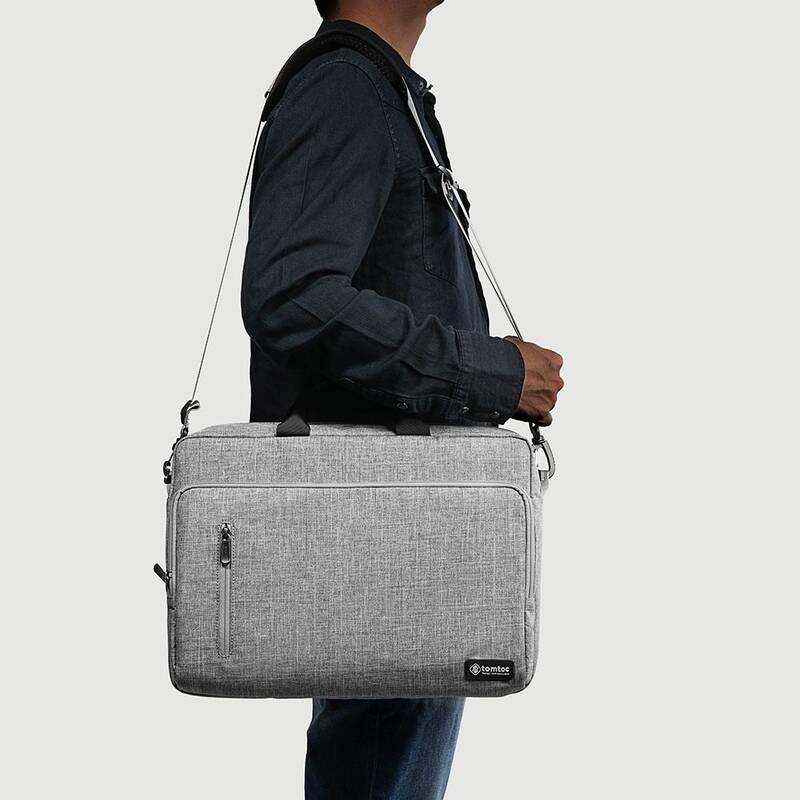 Brašna na notebook tomtoc Shoulder Bag na 16'' MacBook Pro 2019 šedá, Brašna, na, notebook, tomtoc, Shoulder, Bag, na, 16'', MacBook, Pro, 2019, šedá
