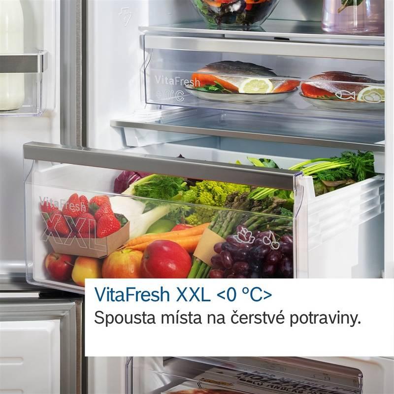 Chladnička s mrazničkou Bosch Serie 4 KGN49VWDT bílá