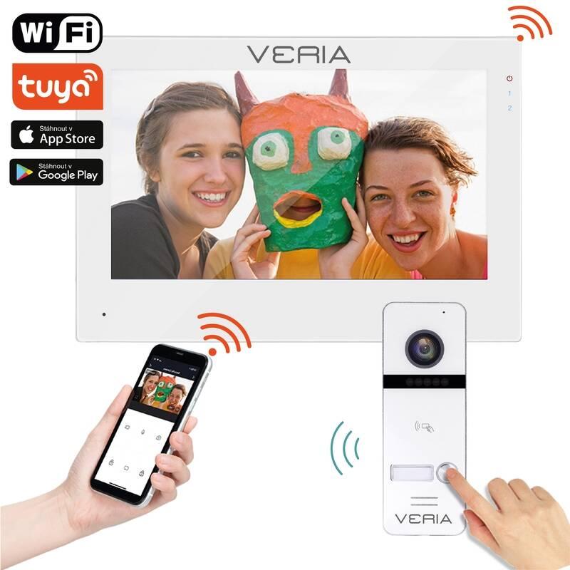 Dveřní videotelefon VERIA 3001-W VERIA 301 bílý