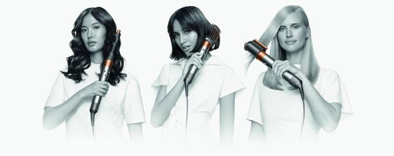 Dyson Airwrap Complete Long HS05 stříbrná měděná