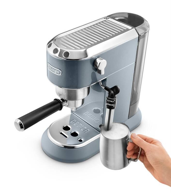 Espresso DeLonghi Dedica Metallics EC785.AE modré
