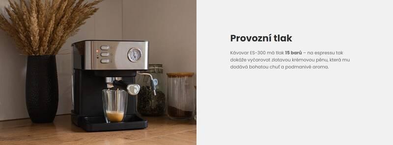 Espresso Orava ES-300 stříbrné