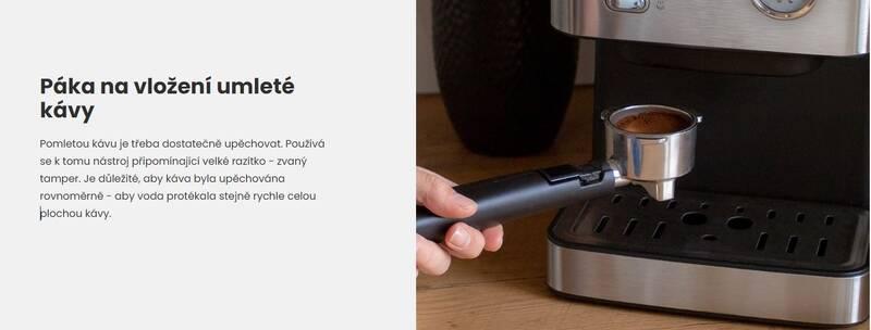 Espresso Orava ES-300 stříbrné