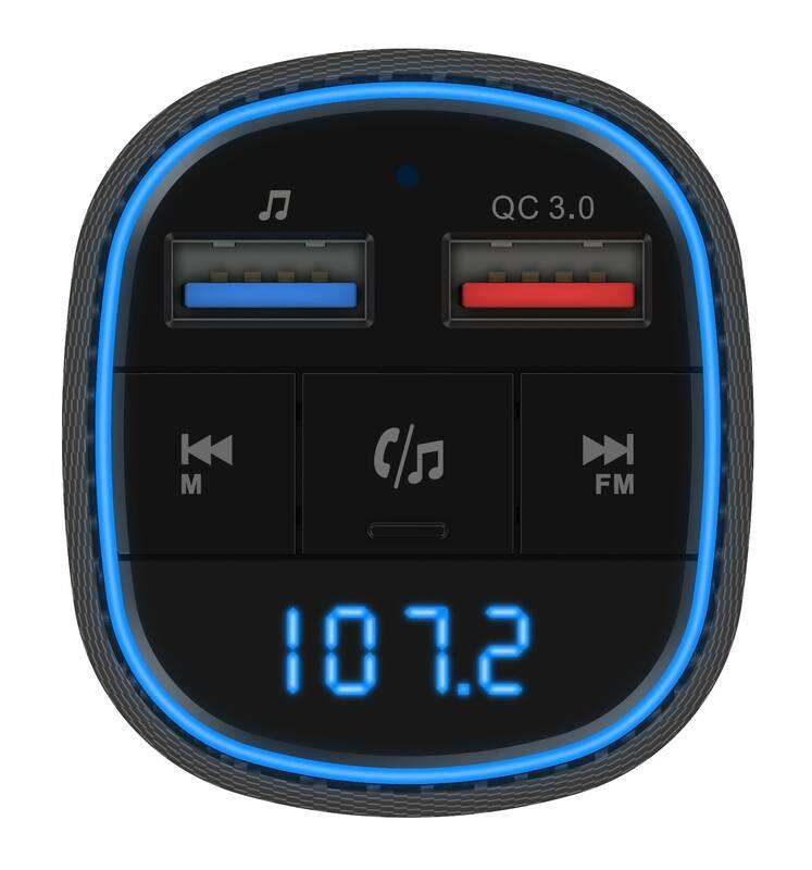 FM Transmitter Navitel BHF02 BASE černé