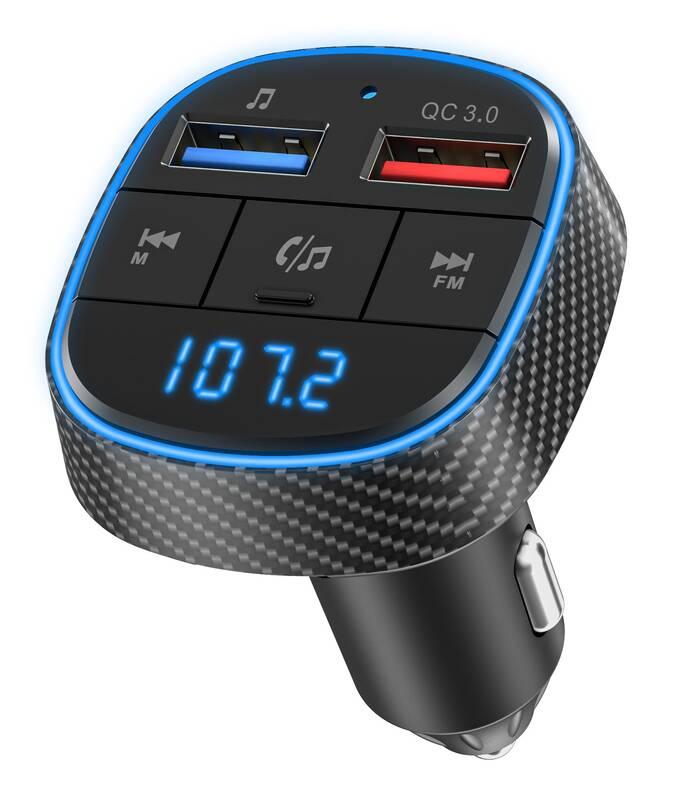 FM Transmitter Navitel BHF02 BASE černé