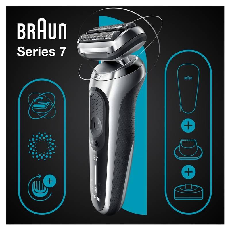 Holicí strojek Braun Series 7 71-S4200cs Silver