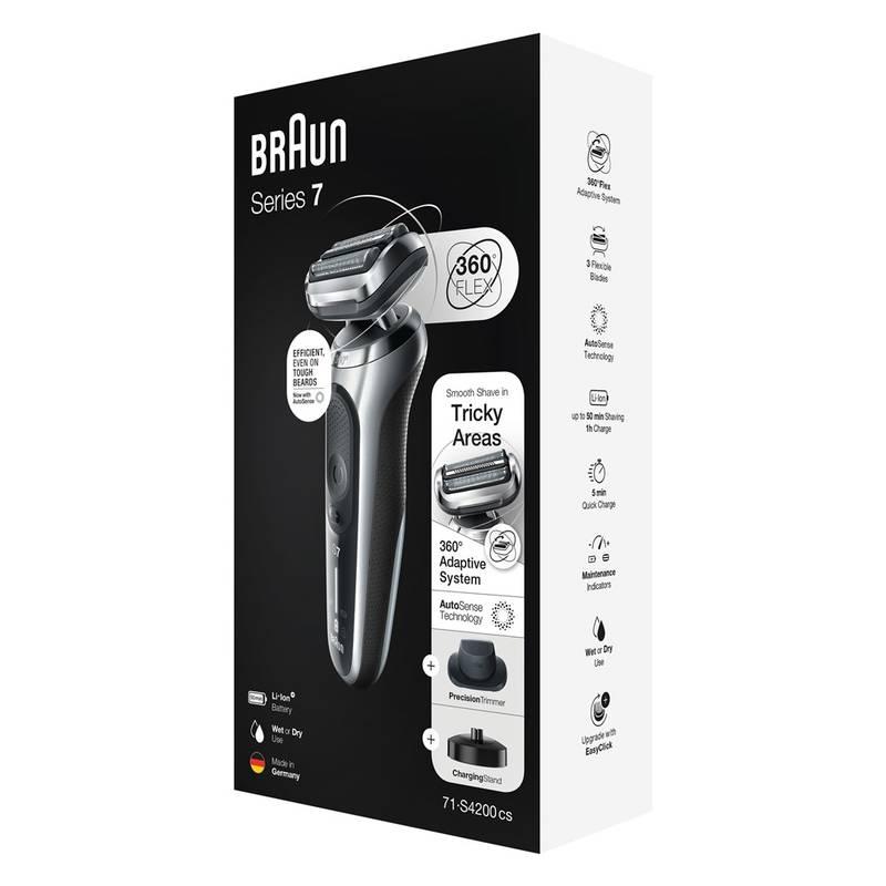 Holicí strojek Braun Series 7 71-S4200cs Silver