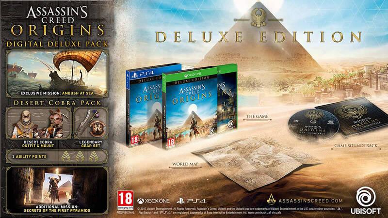 Hra Ubisoft Xbox One Assassin's Creed Origins: Deluxe Edition, Hra, Ubisoft, Xbox, One, Assassin's, Creed, Origins:, Deluxe, Edition