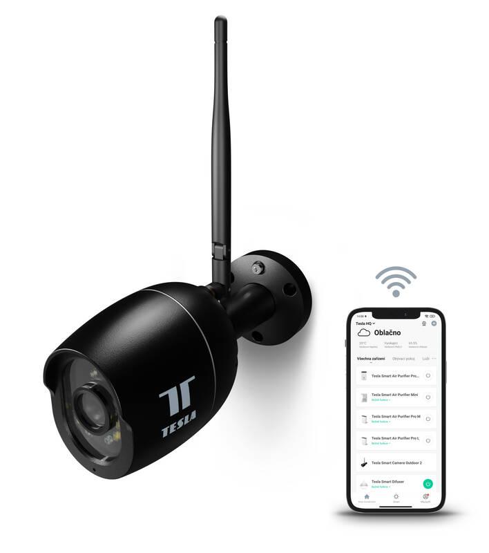 IP kamera Tesla Smart Outdoor 2K černá