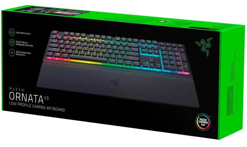 Klávesnice Razer Ornata V3 - US černá