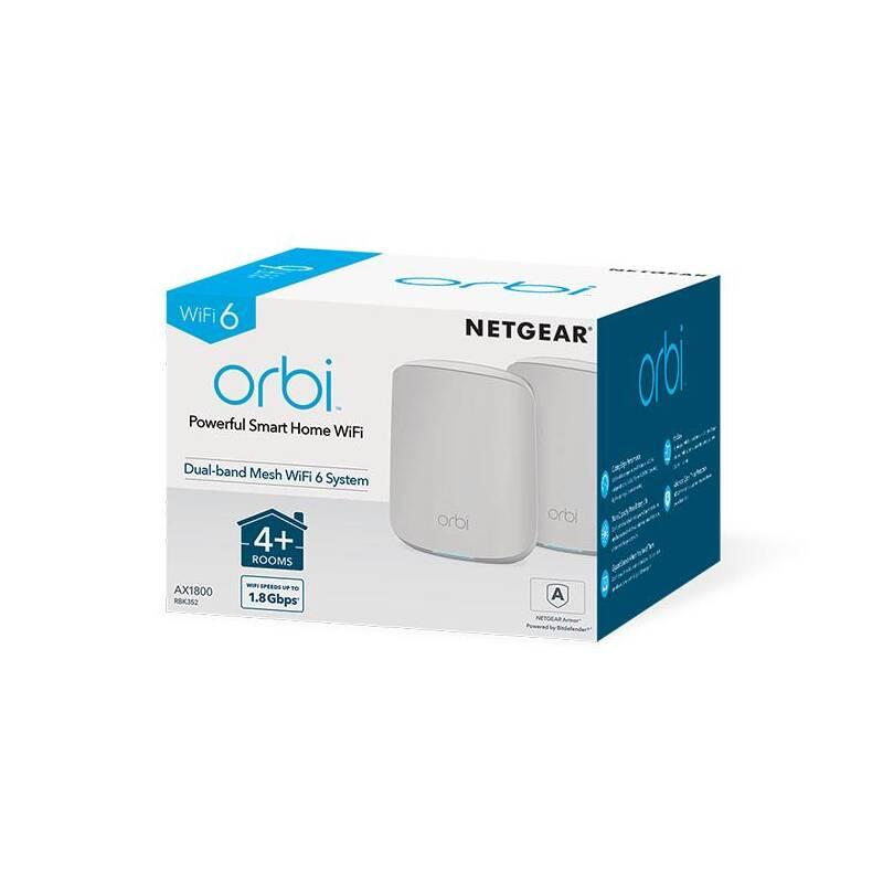 Komplexní Wi-Fi systém NETGEAR Orbi RBK352, Komplexní, Wi-Fi, systém, NETGEAR, Orbi, RBK352