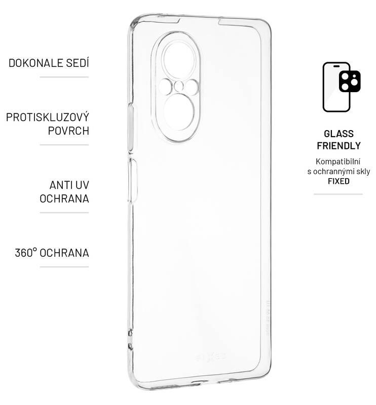 Kryt na mobil FIXED na Huawei Nova 9 SE průhledný
