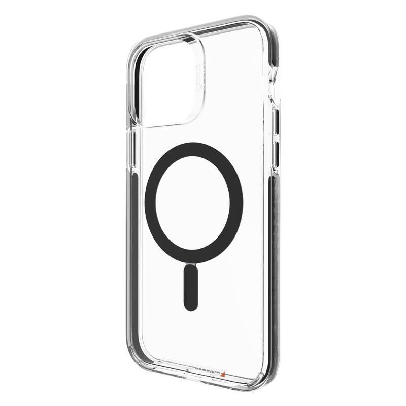Kryt na mobil Gear4 D3O Santa Cruz Snap na Apple iPhone 13 Pro Max černý průhledný
