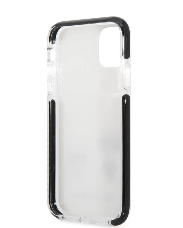 Kryt na mobil Karl Lagerfeld Karl and Choupette na Apple iPhone 11 bílý