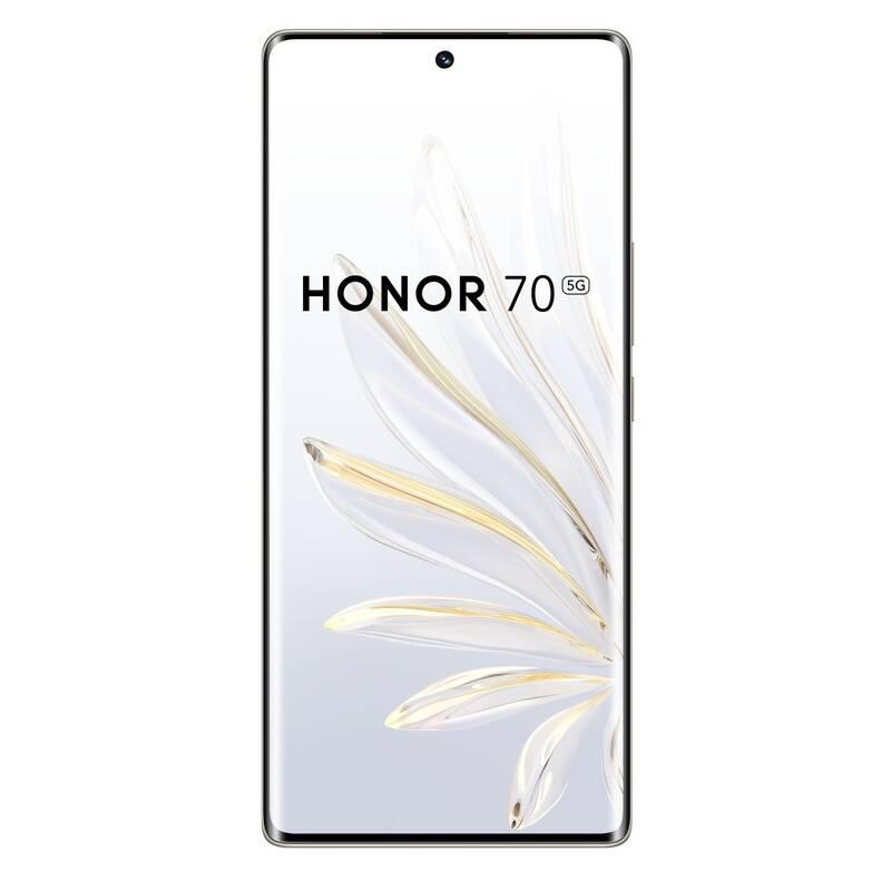Mobilní telefon Honor 70 5G 8GB 256GB stříbrný
