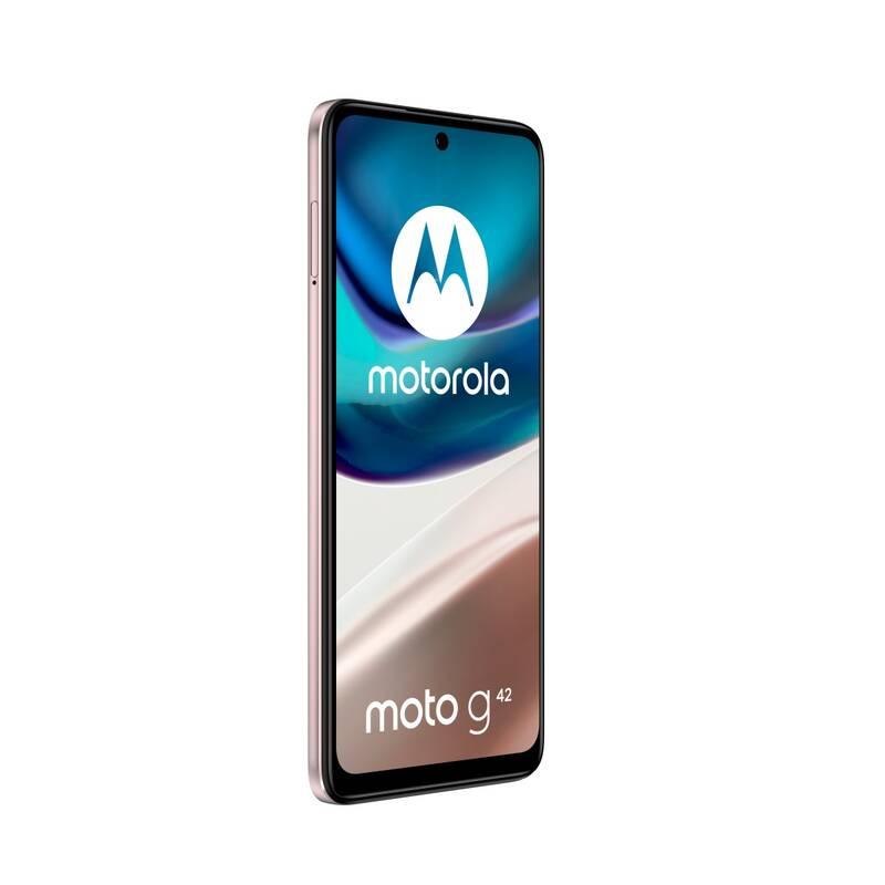 Mobilní telefon Motorola Moto G42 6GB 128GB - Metallic Rose