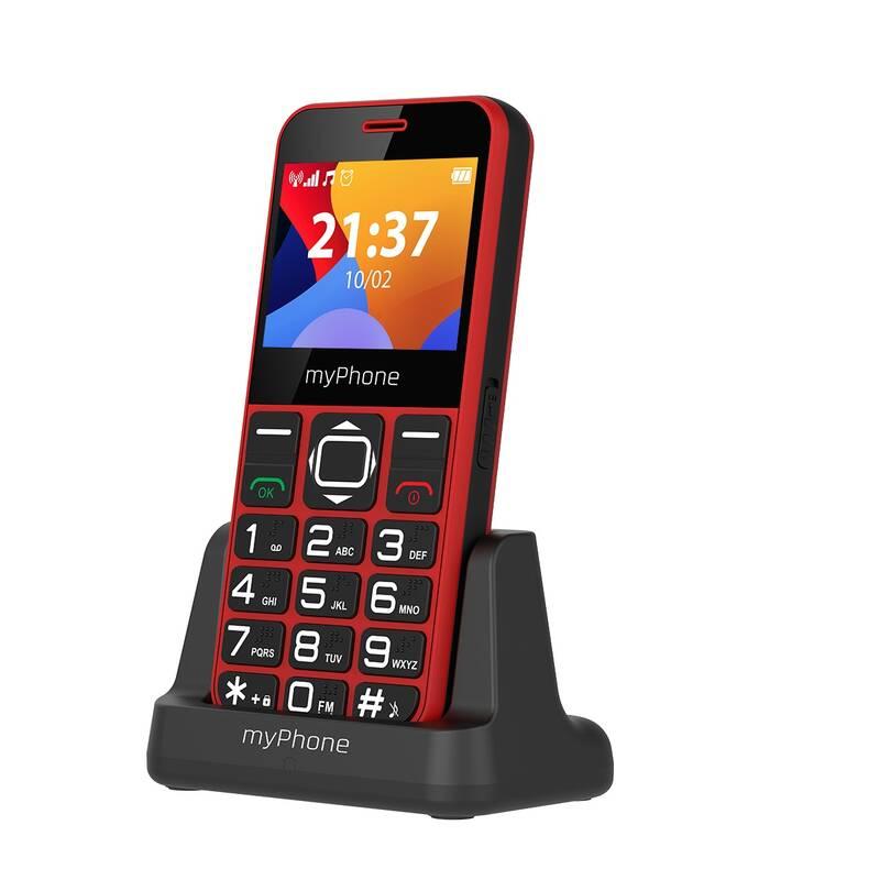 Mobilní telefon myPhone Halo 3 Senior červený