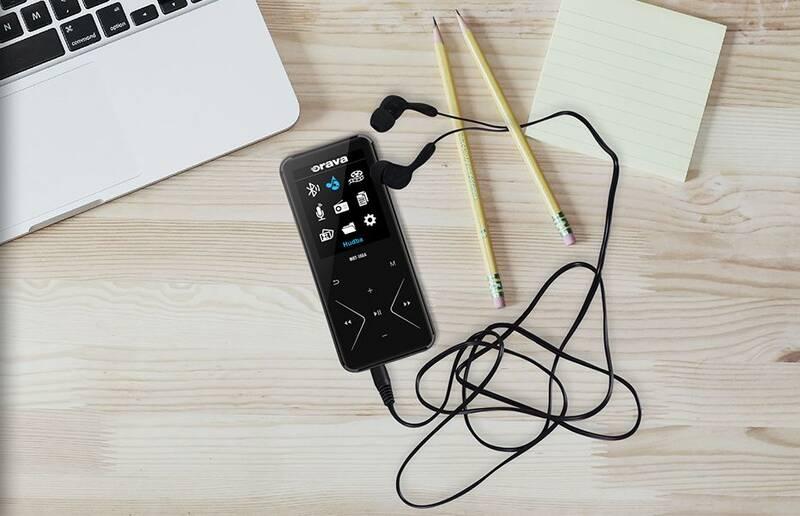 MP4 přehrávač Orava MBT-16GA černý