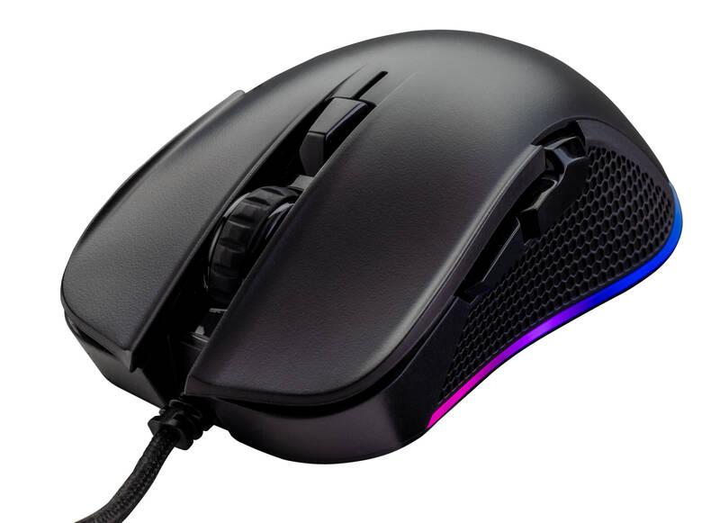 Myš SureFire Buzzard Claw RGB černá