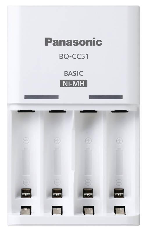 Nabíječka Panasonic Eneloop Basic Charger pro AA, AAA 4x Panasonic Eneloop 2000mAh