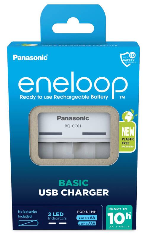 Nabíječka Panasonic Eneloop BQ-CC61 na USB pro AA,AAA, Nabíječka, Panasonic, Eneloop, BQ-CC61, na, USB, pro, AA,AAA