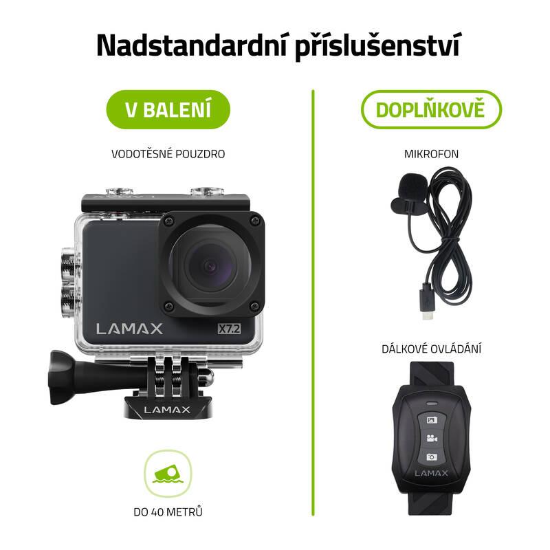 Outdoorová kamera LAMAX X7.2 černá