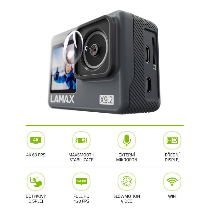 Outdoorová kamera LAMAX X9.2 černá, Outdoorová, kamera, LAMAX, X9.2, černá