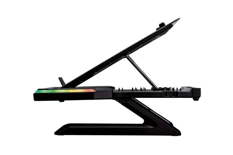 Podstavec pro notebooky SureFire Portus X1 RGB, 17,3