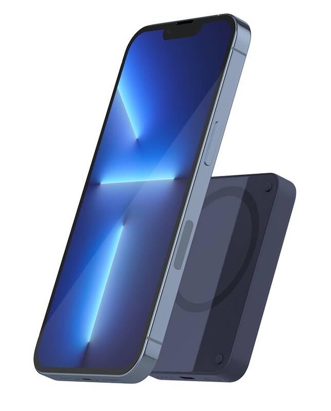 Powerbank Epico 4200mAh MagSafe modrá