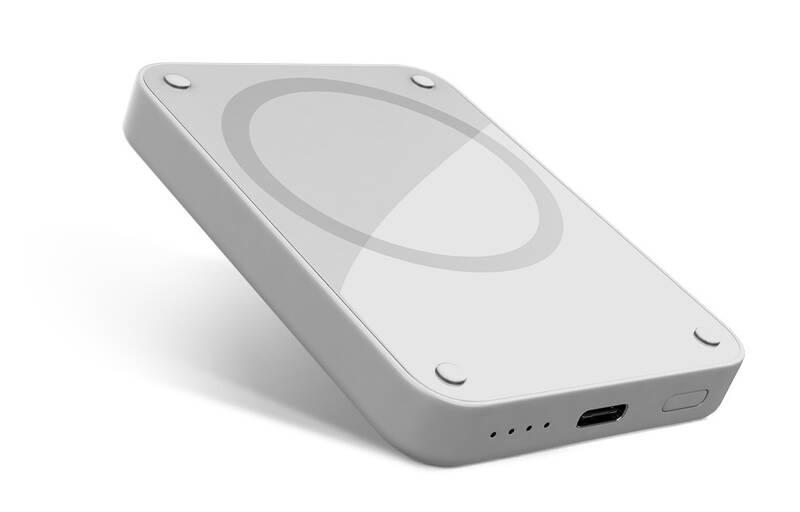 Powerbank Epico 4200mAh MagSafe šedá