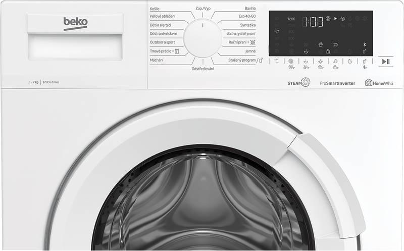 Pračka Beko EWUE76261CSH1W bílá