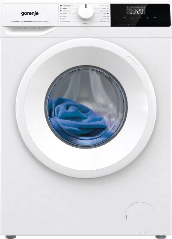 Pračka Gorenje Primary WNHPI72SCS SteamTech bílá