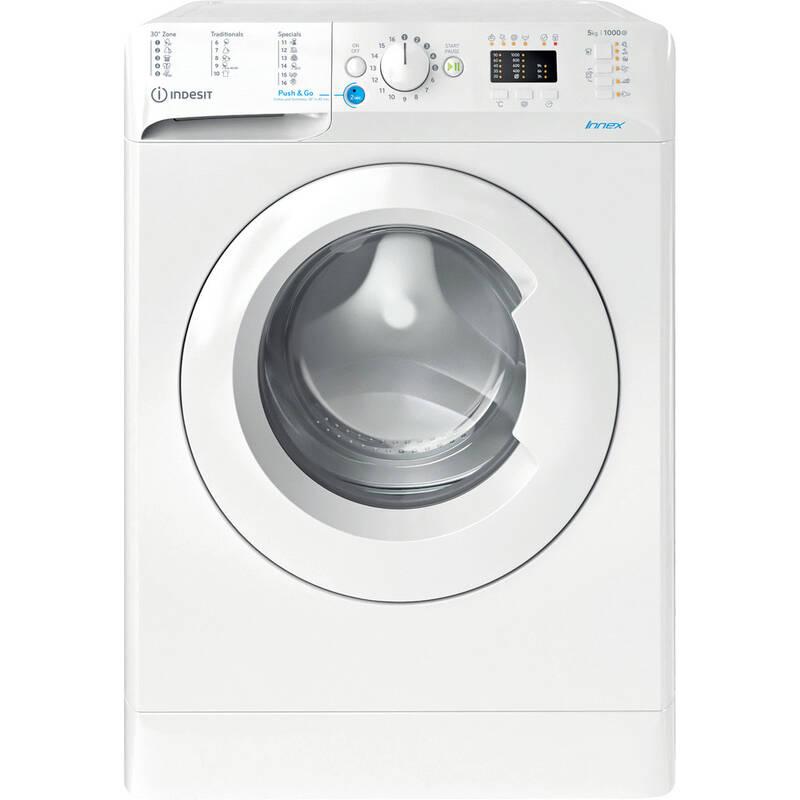 Pračka Indesit Innex BWSA 51051 W EU N bílá, Pračka, Indesit, Innex, BWSA, 51051, W, EU, N, bílá