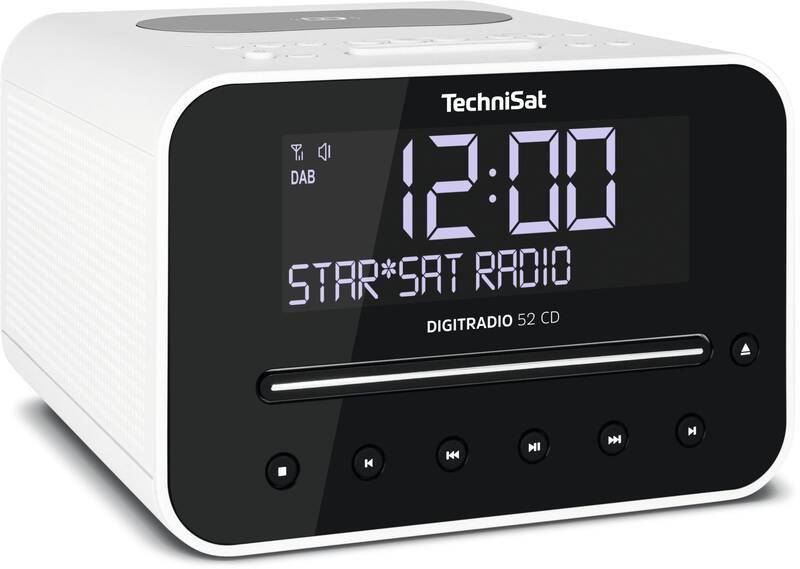 Radiobudík Technisat DIGITRADIO 52 CD bílý