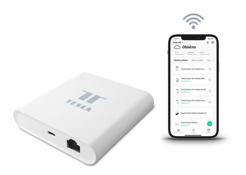 Řídicí jednotka Tesla Smart RJ45 ZigBee Hub