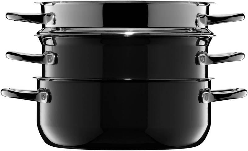 Sada hrnců WMF Fusiontec Compact, 5 ks, černá