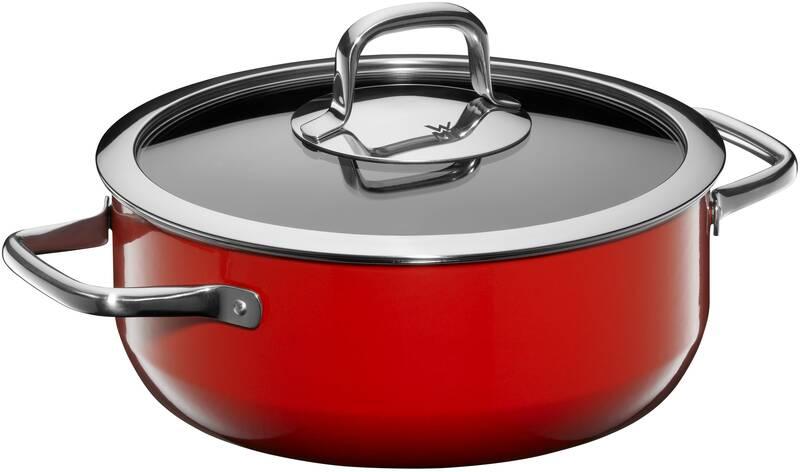 Sada hrnců WMF Fusiontec Compact, 5 ks červená