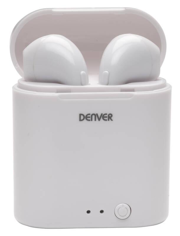 Sluchátka Denver TWE-36MK3 bílá