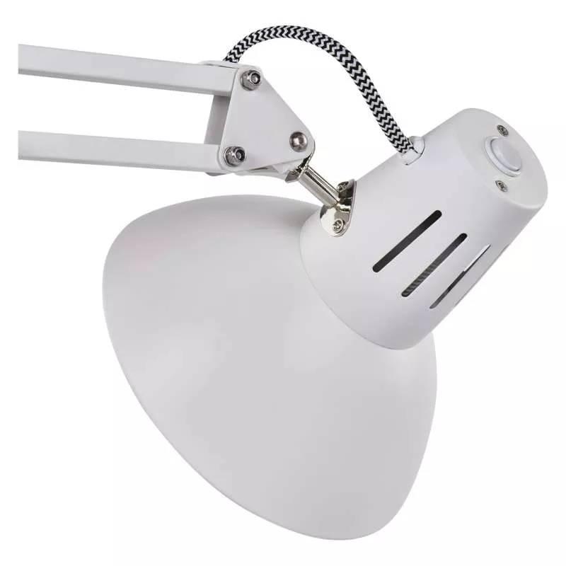 Stolní lampička EMOS DUSTIN bílá