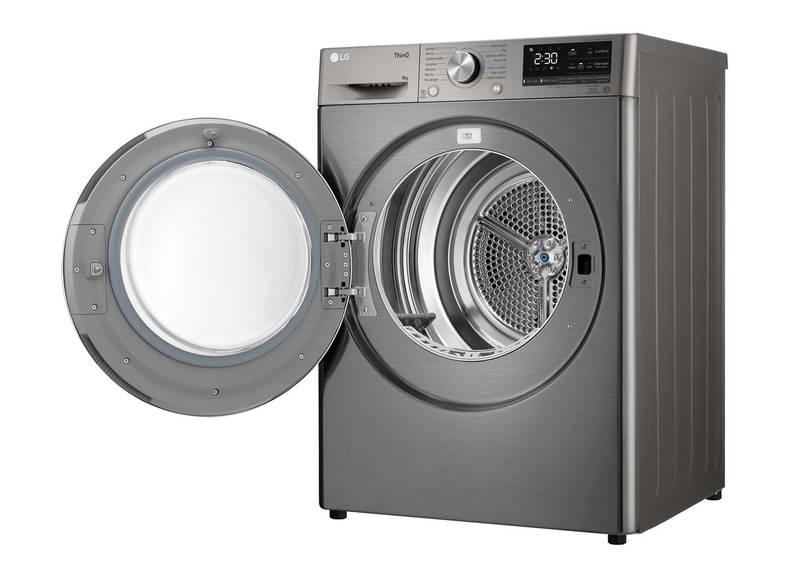 Sušička prádla LG RC91V9EV2N stříbrná