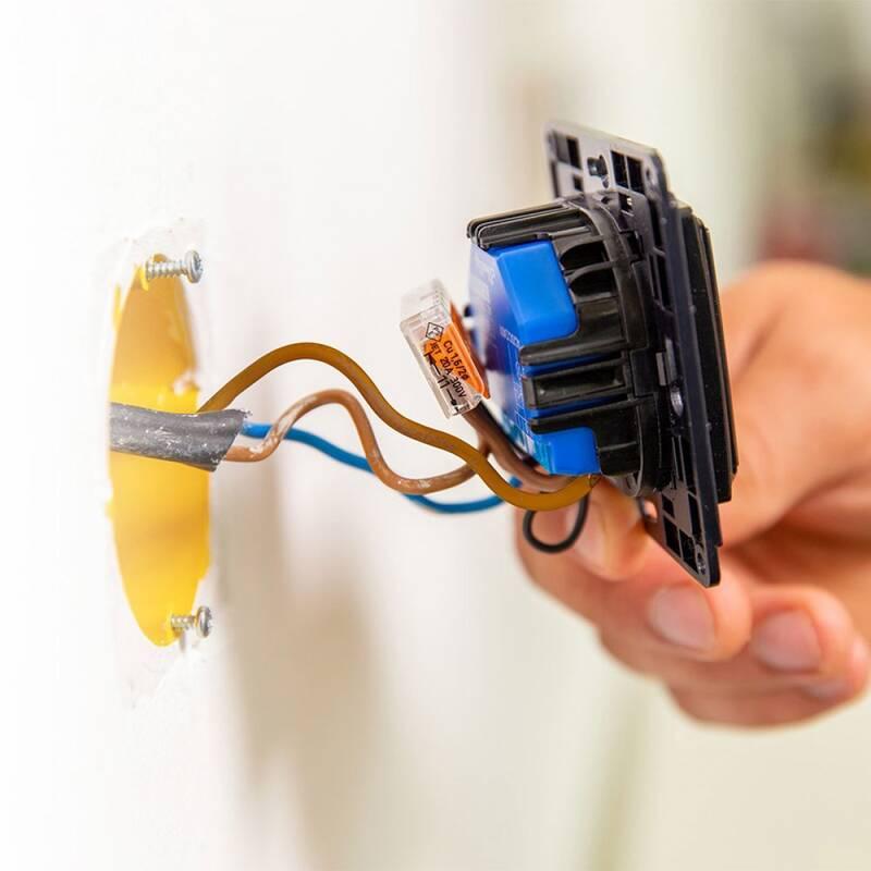 Vypínač Shelly WS2, 2tlačítkový, bez rámečku bílá