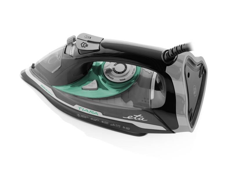 Žehlička ETA Tiara II 4269 90000 černá zelená