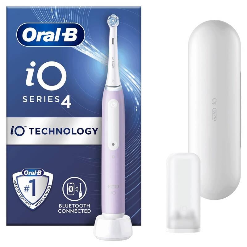 Zubní kartáček Oral-B iO Series 4 Lavender, Zubní, kartáček, Oral-B, iO, Series, 4, Lavender