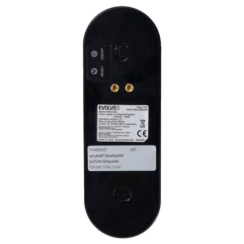 Zvonek bezdrátový Evolveo Ringo DB2