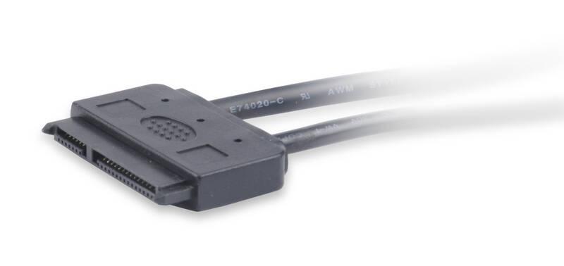 Adaptér akasa Flexstor ESATA, 2,5" SATA HDD SSD na E-SATA, 40cm černá