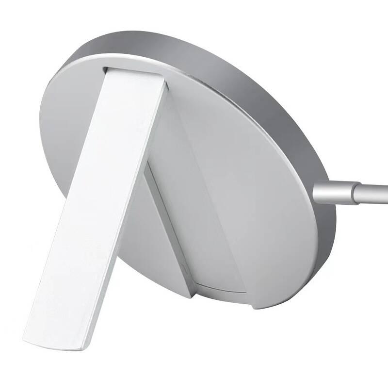 Bezdrátová nabíječka COTEetCI WS-35 MagSafe se stojánkem stříbrná