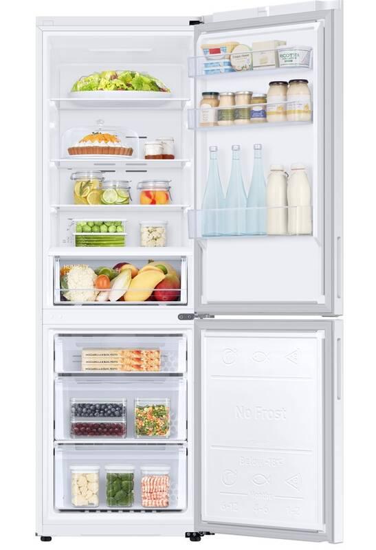 Chladnička s mrazničkou Samsung RB33B610EWW EF bílá