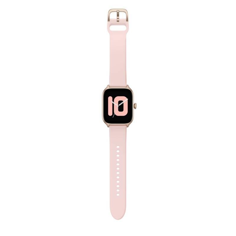 Chytré hodinky Amazfit GTS 4 - Rosebud Pink